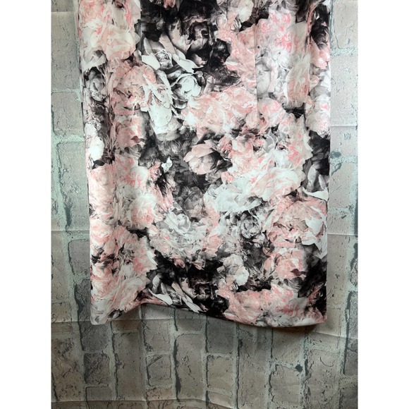 Tahari Women's Floral-Print Scuba Sheath Knee Length Dress Size 18W - Picture 3 of 9